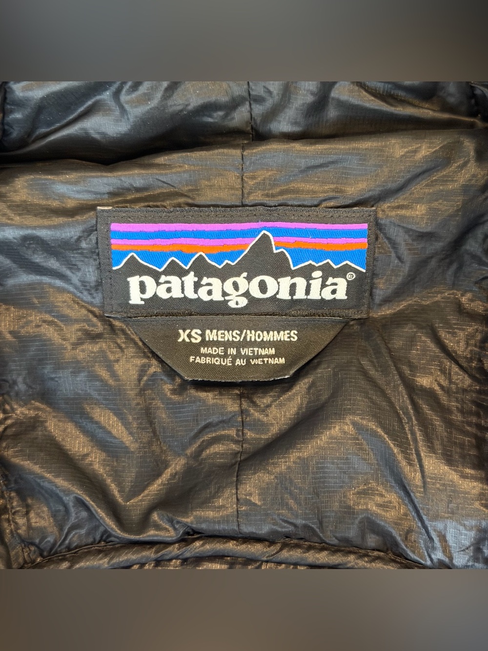 Patagonia Micro Puff Black Full Zip Jacket Size: XS With Logo Packable - Picture 3 of 8